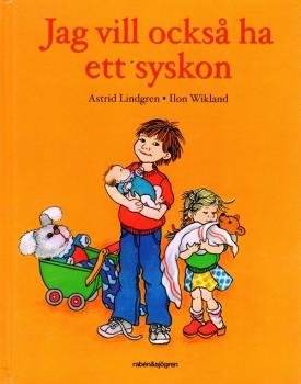 Buch Astrid Lindgren SCHWEDISCH Jag Vill Ocksa Också Ha Ett Syskon